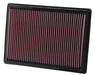 33-2295 K&N Replacement Air Filter, Chrysler 300C/Dodge Charger/Challenger V6/V8, '04-10
