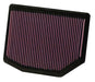 33-2372 K&N Replacement Air Filter, 2005 - 2010 BMW Z4/ X3 Models