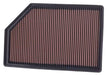 33-2388 K&N Replacement Air Filter, 2005 - 2018 Volvo XC70/ S80/ V70/ XC60/ S60/ V60