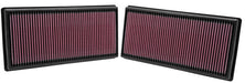 33-2446 K&N Replacement Air Filter, 2009 - 20225 Land Rover Range Rover/ Defender/ Discovery