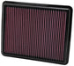 33-2448 K&N Replacement Air Filter, 2009 - 2017 Kia/ Hyundai