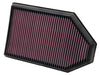 33-2460 K&N Replacement Air Filter, 2011 - 2023 Dodge/ Lancia/ Chrysler Models