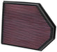 33-2465 K&N Replacement Air Filter, 2011 - 2018 BMW X3/ X4 Models