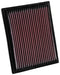 33-2914 K&N Replacement Air Filter, 2004 - 2011 Mercedes-Benz A150 - A200/ B200/ B160