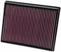 33-2959 K&N Replacement Air Filter, 2007 - 2013 BMW X5/ X6