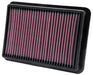 33-2980 K&N Replacement Air Filter, Hyundai iLoad/iMax 2.4l/2.5TD, '08-17