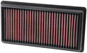 33-3006 K&N Replacement Air Filter, 2012 - 2025 Peugeot 208/ Citroen C3/ Opel Crossland