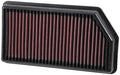 33-3008 K&N Replacement Air Filter, 2012 - 2019 Hyundai/ Kia