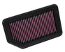 33-3030 K&N Replacement Air Filter, Honda Amaze/BR-V/City/Jazz/Mobilio/WR-V, 1.2/1.5l L4, '14-19