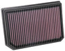 33-3133 K&N Replacement Air Filter, 2018 - 2025 Mercedes-Benz A Class/ B Class/ GL/ CLA