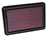 33-5016 K&N Replacement Air Filter, 2014 - 2022 Nissan Qashqai/ X-Trail/ Rogue/ Renault Kadjar