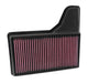 33-5029 K&N Replacement Air Filter, 2015 - 2023 Ford Mustang/ Ford Mustang GT