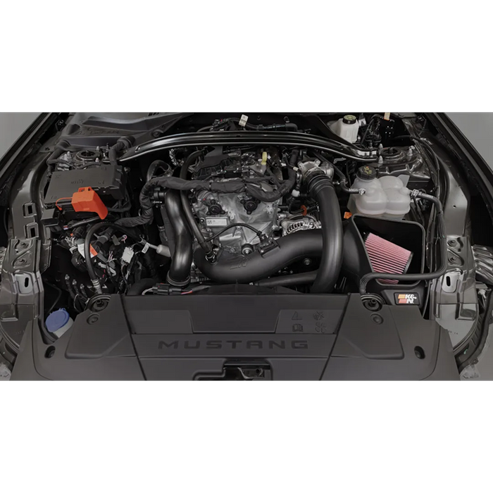 63-2627 K&N Performance Cold Air Intake System - FORD MUSTANG L4-2.3L F/L TURBO