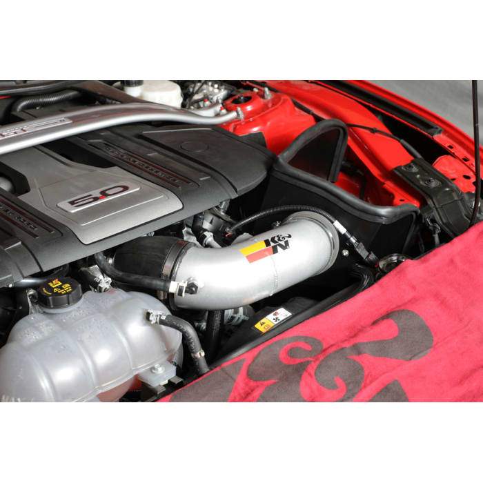 69-3540TP K&N Performance Air Intake System, 2018 - 2023 Ford Mustang GT 5.0L V8