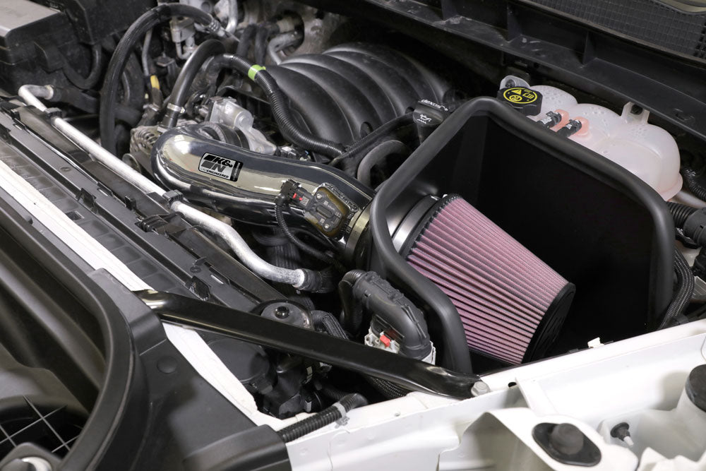 77-3110KP K&N Performance Cold Air Intake System, Chevrolet Silverado 1500 6.2l V8, '19-24