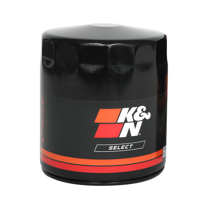 SO-1001 K&N Oil Filter; Spin-On, 1975 - 2018 Buick/ Cadillac/ Chevrolet/ Fiat/ GMC/ Isuzu/ Jeep