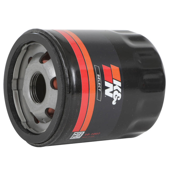 SO-1007 K&N Oil Filter; Spin-On, 1975 - 2012 GMC/ Chevrolet/ Jeep/ Isuzu/ Pontiac/ Buick