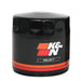 SO-1008 K&N Oil Filter; Spin-On, 1988 - 2025 Dodge/ Nissan/ Infiniti/ Mazda/ Ford/ Honda