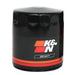 SO-1017 K&N Oil Filter; Spin-On, 2007 - 2025 Chevrolet/ Ford/ Dodge/ GMC/ RAM/ Buick/ Alfa
