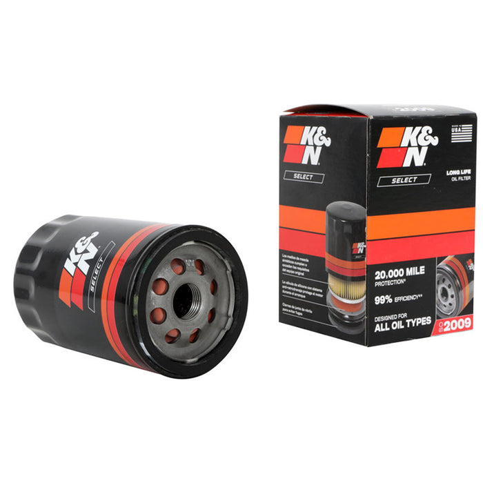 SO-2009 K&N Oil Filter; Spin-On 1963 - 2015 VW/ Ford/ Mazda/ Seat/ Dodge/ Jaguar