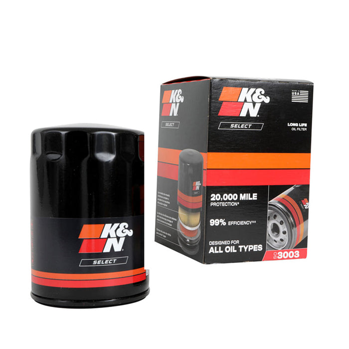 SO-3003 K&N Oil Filter; Spin-On, 2001 - 2019 GMC/ Chevrolet 6.6L V7 Models