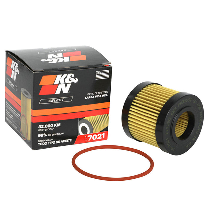 SO-7021 K&N Oil Filter, 2008 - 2022 Lexus CT200h/ Pontiac Vibe/ Toyota Prius/ Matrix