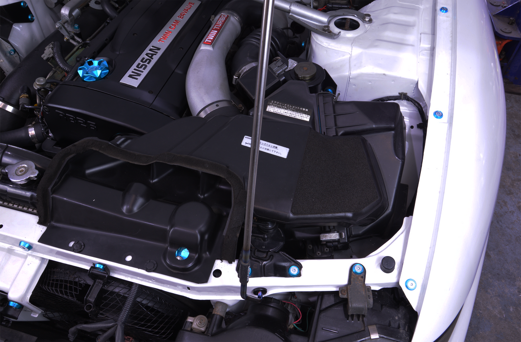 Platinum Racing Products - Engine Bay Dress Up Washer Kit - Nissan Skyline R32/R33/R34