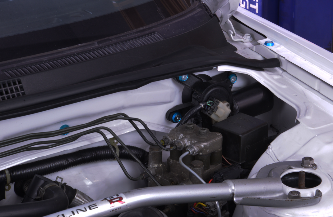 Platinum Racing Products - Engine Bay Dress Up Washer Kit - Nissan Skyline R32/R33/R34