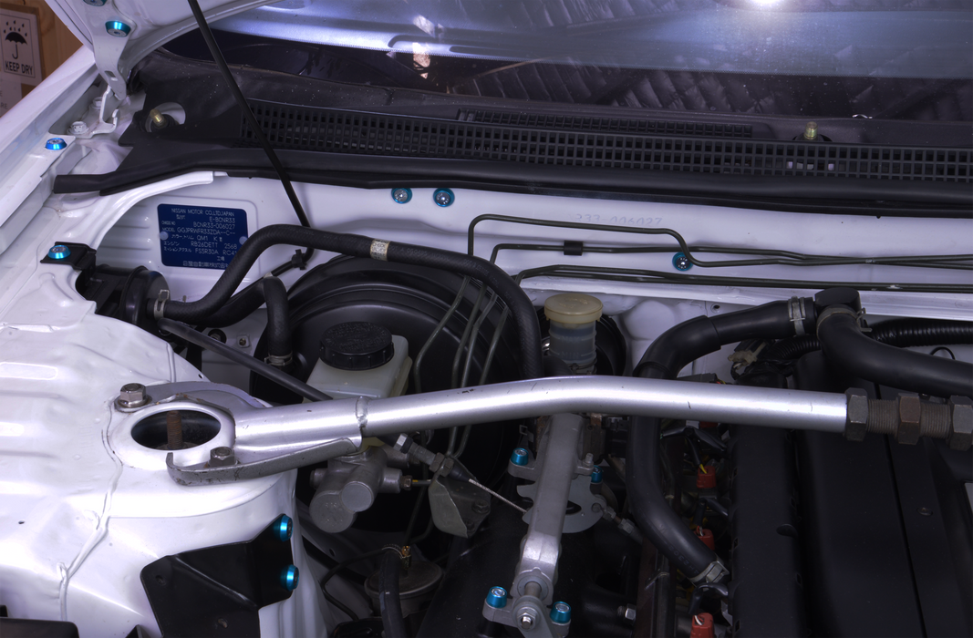 Platinum Racing Products - Engine Bay Dress Up Washer Kit - Nissan Skyline R32/R33/R34
