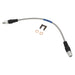 PFE Brake Hose, Stainless Steel Braided PTFE Hose, For Holden, HX Alloy Caliper,HZ All, LH LX Exc L34, Each