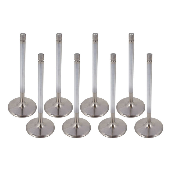 Proflow Maxflow Valves, Holden SuperMax Heads, Intake, Stainless Steel, 2.020 in. Diameter, 5/16'' Stem, 5.400 in. Length, Set of 8