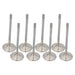 Proflow Maxflow Valves, Holden SuperMax Heads, Intake, Stainless Steel, 2.080 in. Diameter, 5/16'' Stem, 5.400 in. Length, Set of 8
