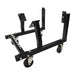Proflow Engine Dolly Cradle, Heavy Duty, Suit GM LS Engines, 4'' Cast Iron Wheels, 40mm Square Tube, Black Powder Coated, Kit