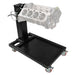Proflow Pro Heavy Duty Engine Stand 500Kg, 360deg Turntable & Handle, Black Powder Coated, with Drip Tray, Kit