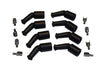 Proflow SuperMax Wire, LS Ignition Coil Boot and Terminal, Black 135 Deg, Chev For Holden, LS, 8 Boots, 8 Terminals, Kit