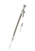 Proflow Engine Dipstick, Braided Stainless Steel Aluminium Finish Handle, For Chevrolet, Big Block, Each