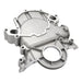 Proflow Timing Cover, 1-piece, Aluminium, Natural, For Ford, Early Style 289,302, 351W, Front Entry Seal, Each