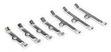 Proflow Valve Cover Spreader Bars Chrome Kit, BB Chev , Set