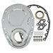 Proflow Timing Chain Cover Kit, SB For Chevrolet with Seal / Gaskets / Hardware (Chrome Steel)