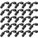 Proflow Bulk Pack 90 Degree Hose End -08AN Hose to Female, Black 25pc