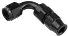 Proflow 5/8in. Tube 90 Degree To Female -10AN Hose End Tube Adaptor, Black