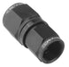 Proflow Female Flare Union Swivel Hose End Straight -04AN To -06AN, Black