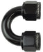 Proflow 180 Degree Female To Female Union Swivel Hose End -16AN, Black