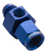 Proflow Straight Male Adaptor - Female Adaptor -03AN 1/8in. NPT Gauge Port Hose End, Blue