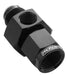 Proflow Straight Male Adaptor - Female Adaptor -12AN 1/8in. NPT Gauge Port Hose End, Black