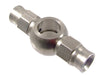Proflow Stainless Steel Double Hose Banjo Hose End 7/16, 12mm For -03AN PTFE Hose