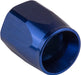 Proflow Replacement Hose End Socket Nut -03AN, Aluminium, Blue
