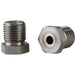 Proflow Brake Hard Line Tube Nut, 9/16''-18 Stainless, for 3/16'' Pipe, Qty 2