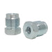 Proflow Brake Hard Line Tube Nut 9/16''-20 Steel, for 3/16 Pipe, Qty 2