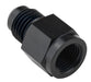Proflow Female Adaptor 1/8in. NPT Straight To Male -04AN, Black